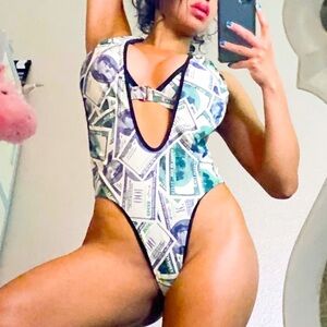 All About The Benjamins 💰 One Piece Sexy Bikini